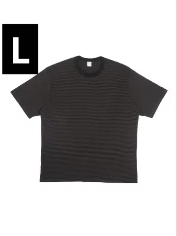 OVY Over Dye Border T-shirts black L 사이즈