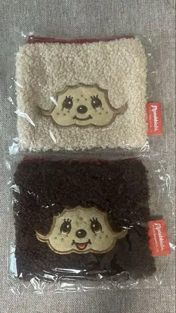 몬치치 모코모코 스퀘어 파우치 몬치치 군 세트 가챠가챠