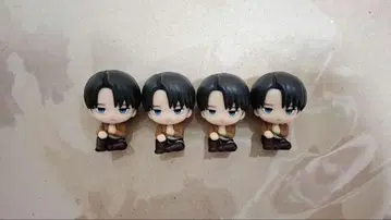 리바이 SD 피규어 4종 세트