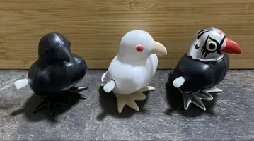 새상품 까마귀 피규어 키탄클럽 펑펑 태엽 까마귀 3개 세트 m6