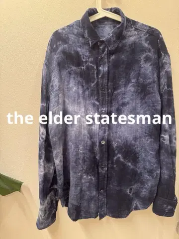 the elder statesman 지엘더 스테이트맨 타이다이 긴팔