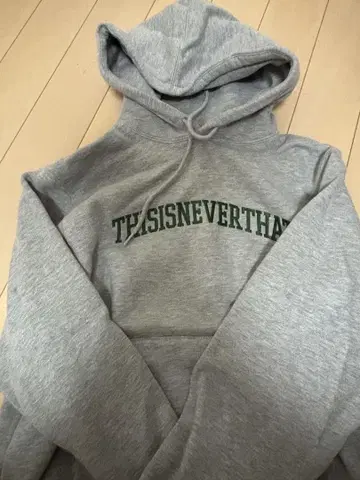 THISISNEVERTHAT 그레이 후드티