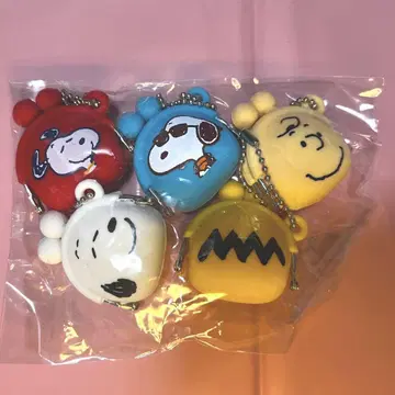 스누피 & 프렌즈 키링 5개 세트