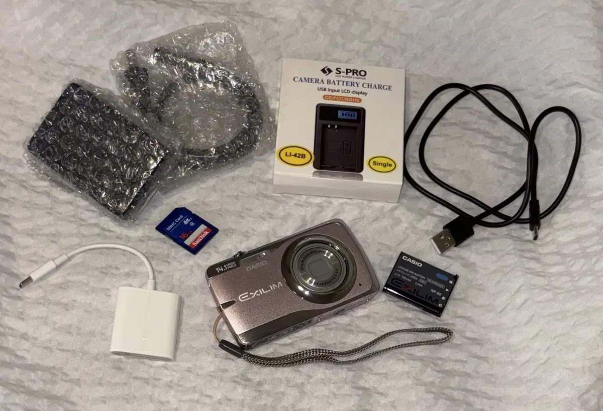 [A+ Mint Condition] Casio Xlim ex-z550 Pink Vintage Digital Camera