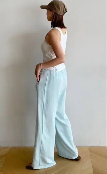 새상품! 시루무린 searoomlynn 사이드 블록 Relux 이지 팬츠