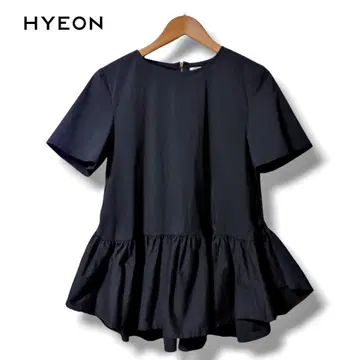 HYEON 현 페플럼 탑