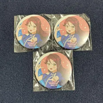 Aqours Finale 회장에서 가챠 캔뱃지 사쿠라나이 리코 실물 크기