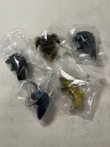 제일복권 고질라 G상 몬스터 헤드 마그넷 5종