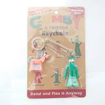 GUMBY 검비 포키 피규어 키링 키체인