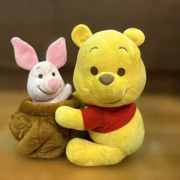 곰돌이 푸와 피글렛 봉제 인형 세트