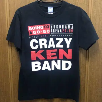 CRAZY KEN BAND 티셔츠 크레이지 켄 밴드 S 사이즈