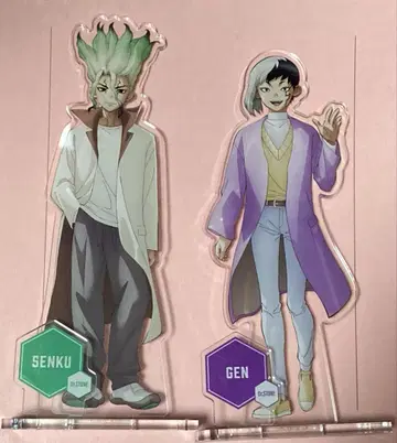 Dr.STONE in Cafe Fan Base 아크릴 스탠드 2개 세트