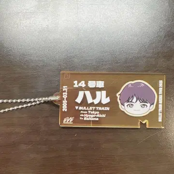 초특급 할 티켓 키링