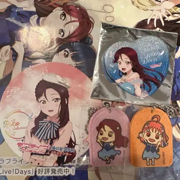 Aqours 사쿠라나이 리코 게이머즈 캔뱃지 코스터 피날레 가챠