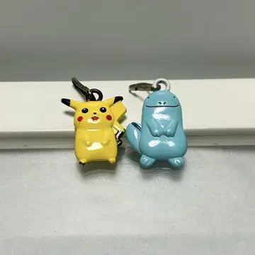 헤이세이 레트로 TOMY 포켓몬 지퍼 홀더 피카츄 누오 당시 물건