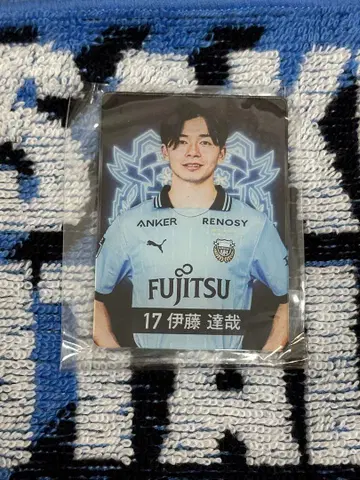 가와사키 프론탈레 이토 타츠야 선수 아크릴 스티커 미개봉