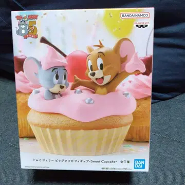 톰과 제리 빅 소프트 비닐 피규어 - Sweet Cupcake
