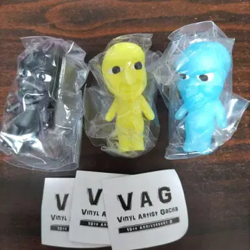 파랑 도깨기 VAG 10주년 기념 피규어 3종 세트