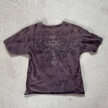 y2k 그런지 크로스 티셔츠
