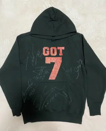 GOT7 1st Japan Tour 친필 사인 후드티