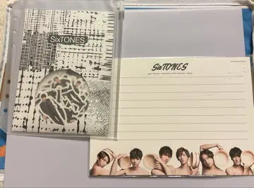 SixTONES 레터 세트 플레이크 씰 타키자와 가부키