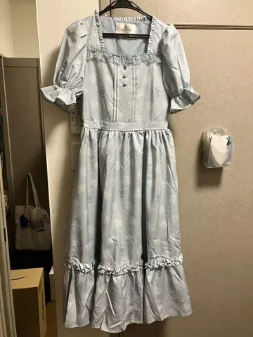 시마무라 아오키 미사코 NINA'S 반팔 원피스 M 사이즈