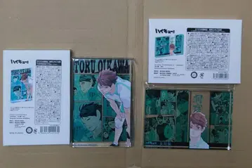 하이큐 오가와 아크릴 블록 2종 HEROES 벌스데이