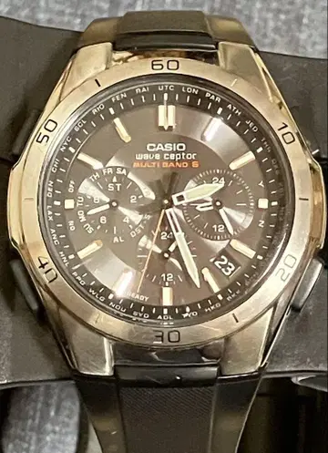 새상품급 CASIO 카시오 웨이브 셉터 WVQ-M410-1AJF 크로노
