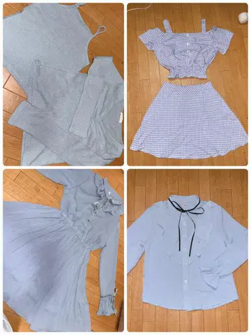 한국 패션 상의 원피스