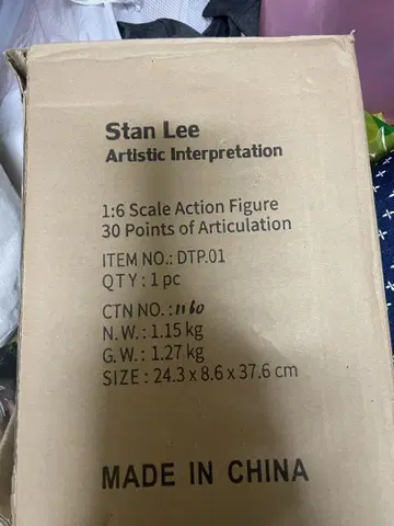 레어 한정판 300개 1/6 스탠 리 피규어