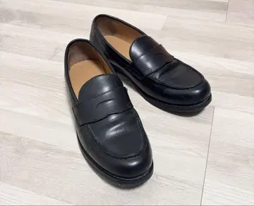 지유 소프트 인조 가죽 로퍼 27cm 블랙