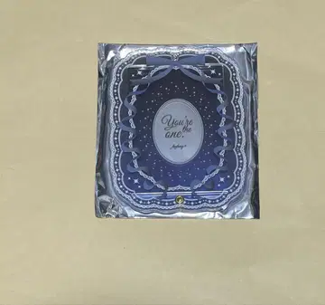 후쿠야 포토 카드 아크릴 프레임 그라데이션 레이스 블랙