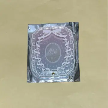 후쿠야 아크릴 프레임 그라데이션 레이스 핑크