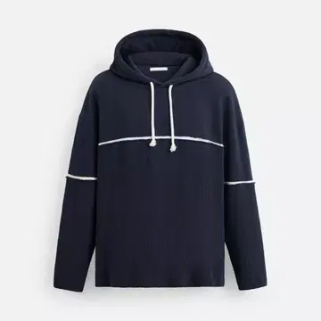 ZARA 자라 대비 릴랙스 핏 스웨트 셔츠 M 네이비