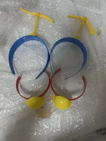 도라에몽 프로펠러 머리띠 목걸이