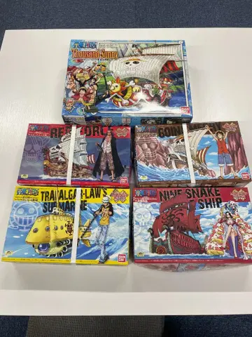 ONEPIECE 해적선 프라모델 묶음 판매
