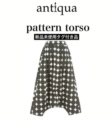 antiqua/pattern torso 라시 매트 패턴 사루엘 팬츠
