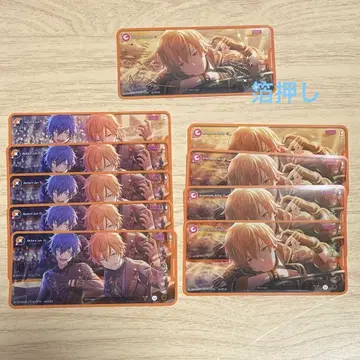 프로세카 앙스타 콜라보 메모 스테 묶음 판매 아키토 시노노메 금박