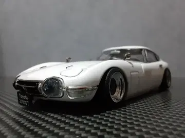 Hachette 1/24 도요타 2000GT 커스텀 개조 로우 다운