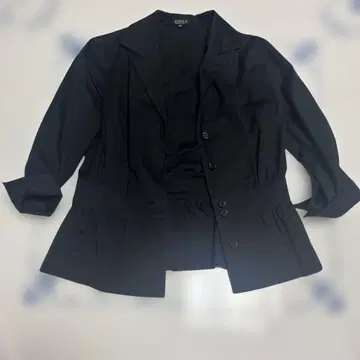 SONIA RYKIEL 블랙 썸머 자켓 38 여름용 자켓