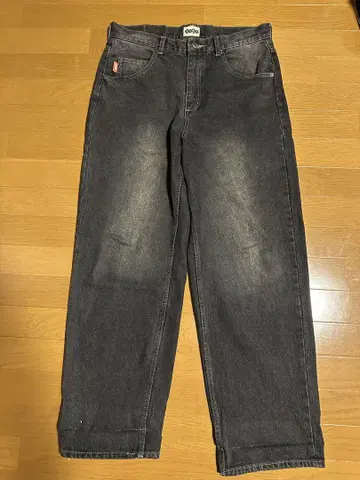 대유행 9090 다크 그레이 데님 팬츠 L 사이즈