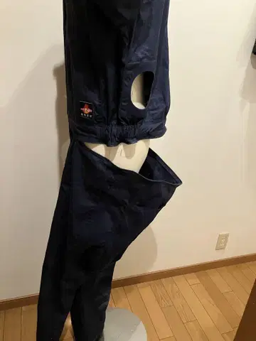 작업옷 세퍼레이트 지퍼 작업복 네이비 오버롤 L 사이즈