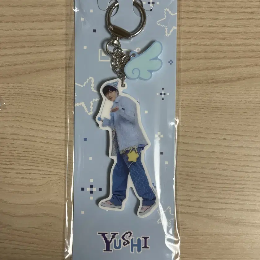 NCT WISH WINGS KEYRING ユウシ NCT WISH - ONE SUMMER WISH WINGS KEYRING