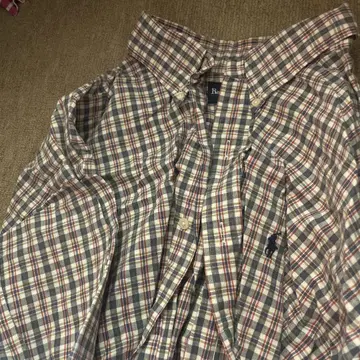 Ralph Lauren XL 체크 무늬 플란넬 셔츠 US 구제 의류