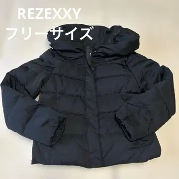 REZEXXY 프리 사이즈 블랙 다운 자켓