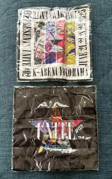 B'z UNITE #02 가챠가챠 파이버 타월 2장 세트