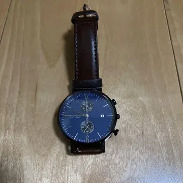 knot 손목시계 가죽 벨트