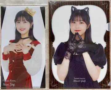 야기 시오리 클리어 파일 2장 세트 츠바키 팩토리
