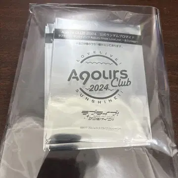미개봉 새상품 Aqours 랜덤 브로마이드 10장 세트