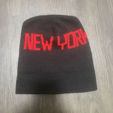 New York 니트 모자 비니 USA제